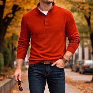 Tommy Hilfiger Men Sweater Jacket Size M